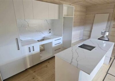 Gallery - Trendstone Cala Quartz Tiny home